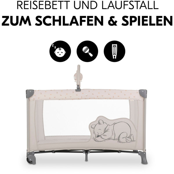 Hauck Dream N Play Go, Pooh Rainbow Beige