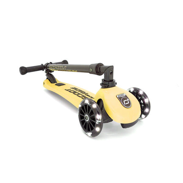 Scoot&Ride Highwaykick 3 LED Lemon