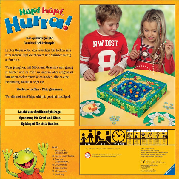 Ravensburger Hüpf Hüpf Hurra (2-4 Spieler)