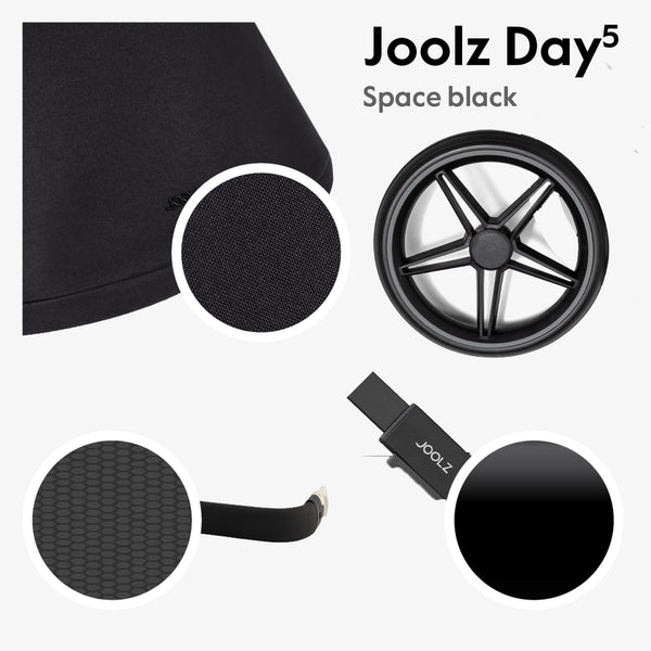 Joolz Day⁵ Space Black 3in1 BeSafe Set