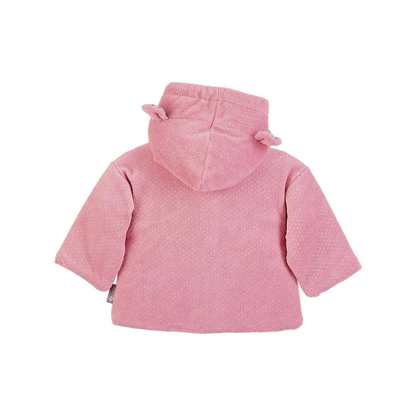 Kapuzen-Jacke Nicki Maus Mabel in Rosa, wattiert / Größe 62