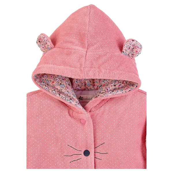 Kapuzen-Jacke Nicki Maus Mabel in Rosa, wattiert / Größe 62