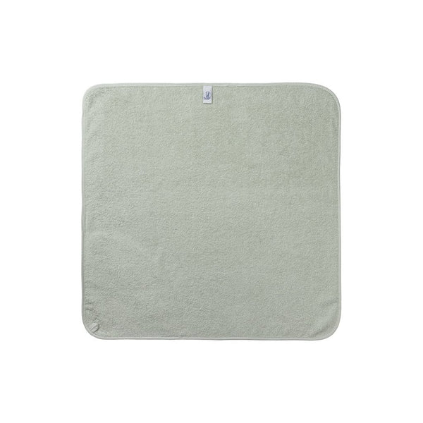 Kapuzenbadetuch mit Motiv Ente Edda Blau, 80x80cm