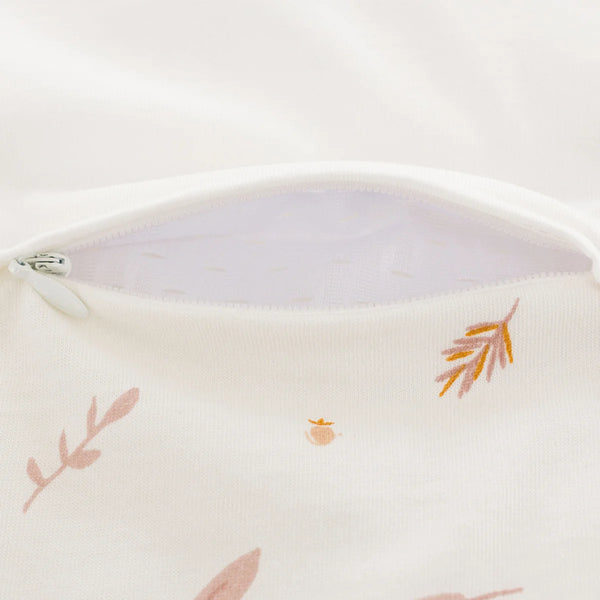 LIEBMICH Schlafsack Set Naturlieb rosa / Größe 50/56