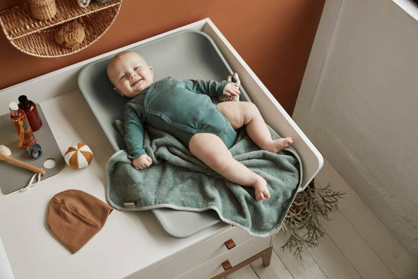 Leander Matty Wickelauflage Sage Green