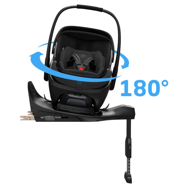 Maxi Cosi Coral Slide Pro i-Size Babyschale Onyx Black