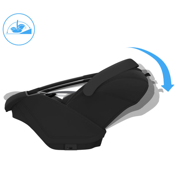 Maxi Cosi Coral Slide Pro i-Size Babyschale Onyx Black