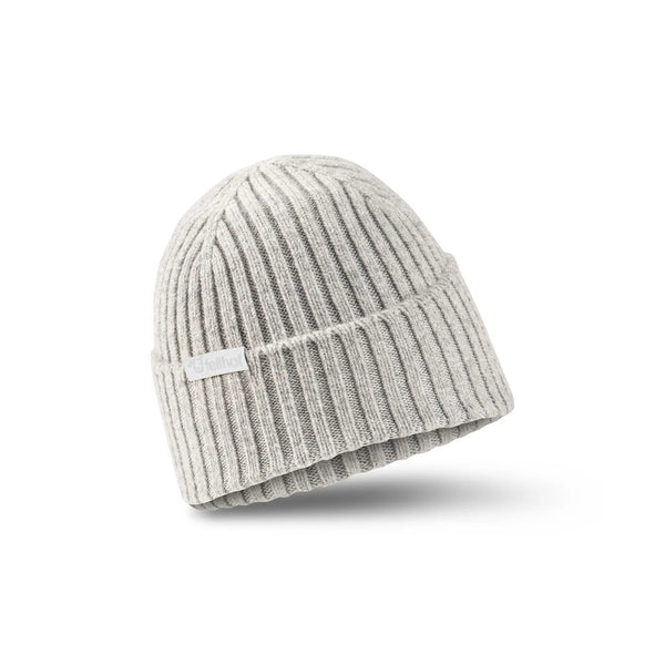 Merino Babymütze Purzl Grau / Größe 44/47