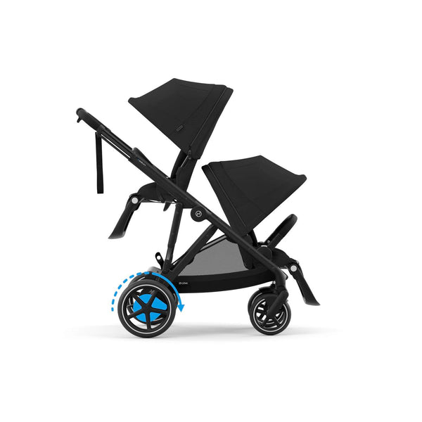 Cybex e-Gazelle S (Black Rahmen) Moon Black + Wanne gratis