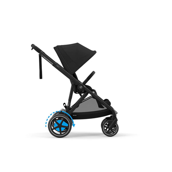 Cybex e-Gazelle S (Black Rahmen) Moon Black + Wanne gratis