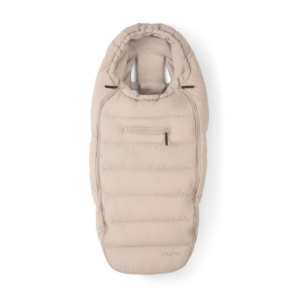 Nuna Winter-Zubehör aus Merinowolle (Fußsack & Handschuhe) Biscotti