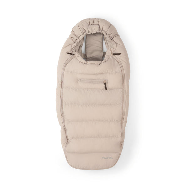 Nuna Winter-Zubehör aus Merinowolle (Fußsack & Handschuhe) Biscotti