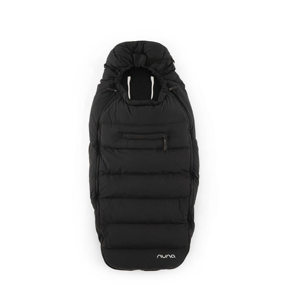 Nuna Winter-Zubehör aus Merinowolle (Fußsack & Handschuhe) Caviar