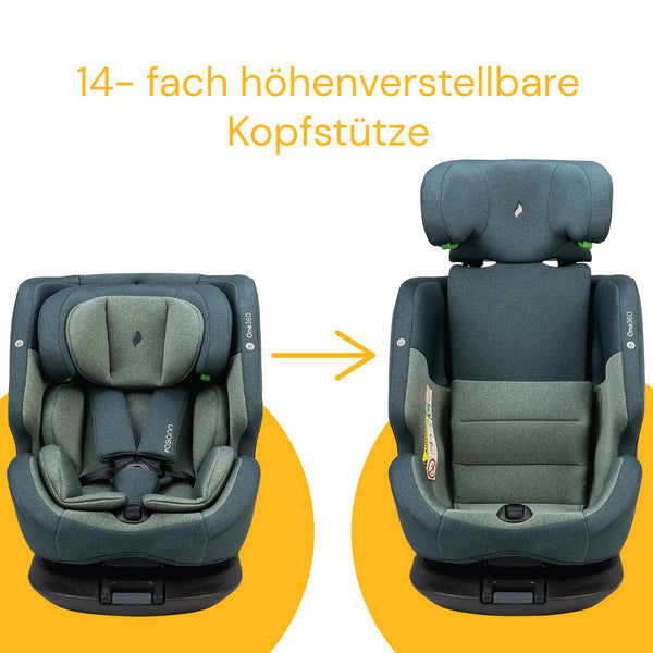 Osann One360 i-Size Universe Green (0-12 Jahre)