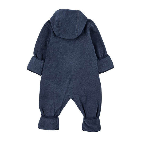 Overall aus Melangefleece Blau Melange / Größe 56