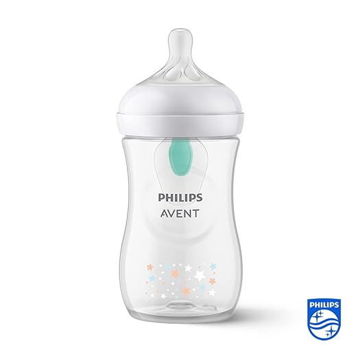 Philips Avent Natural Response Flasche mit AirFree Ventil 1m+260 ml Bärenmotiv