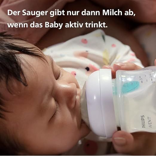 Philips Avent Natural Response Flasche mit AirFree Ventil 1m+260 ml Bärenmotiv