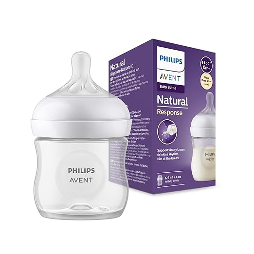 Philips Avent Natural Response Flasche, 0m+/125 ml