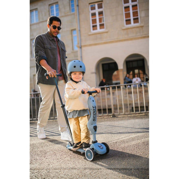 Scoot & Ride Highwaykick 1 Push and Go Steel