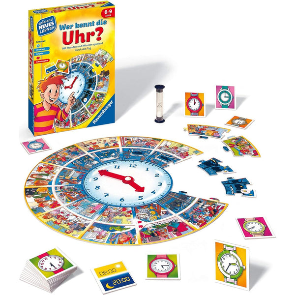 Ravensburger- Wer kennt die Uhr (1-4 Spieler)