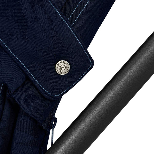 Cybex Mios Gestell (Matt Black) / Sitzbezug (Rebellious Luxury Denim Blue)
