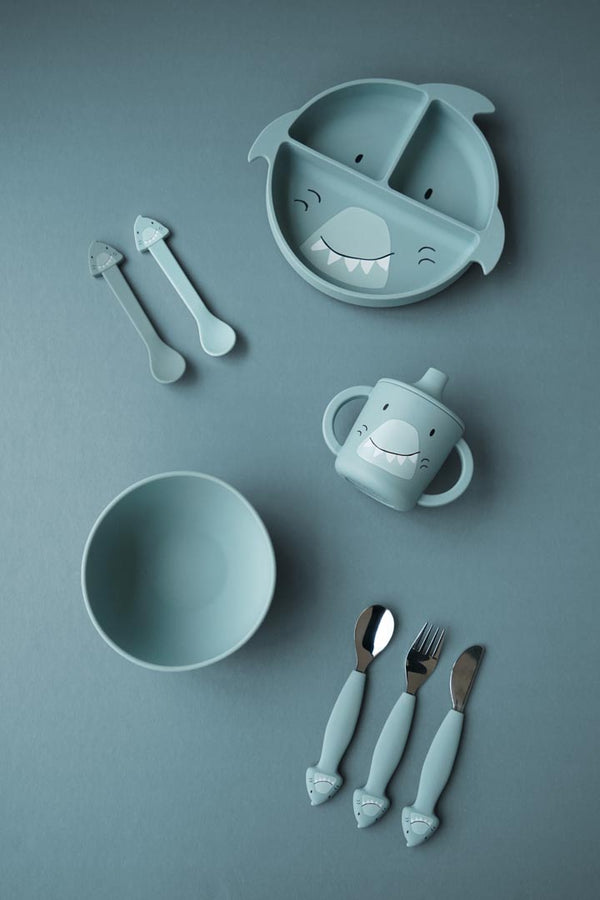 Trixie Silikon Löffel 2-pack - Herr Hai