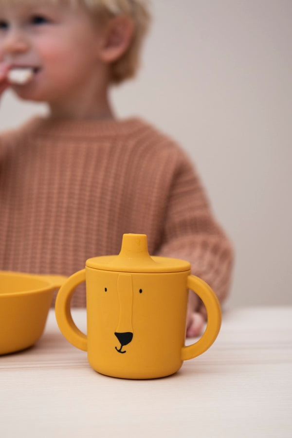 Trixie Silikon Trinklernbecher - Herr Löwe