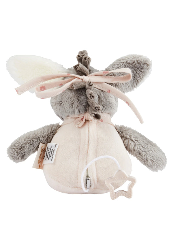 Sterntaler Spieluhr klein, Esel Emmi Girl in rosa, 19cm