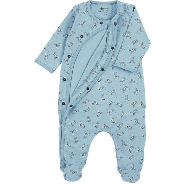 Sterntaler Strampler Emmilius Himmel / Größe 56