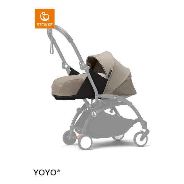 Stokke® YOYO³ Black / Taupe + Stokke Newborn Pack 0+
