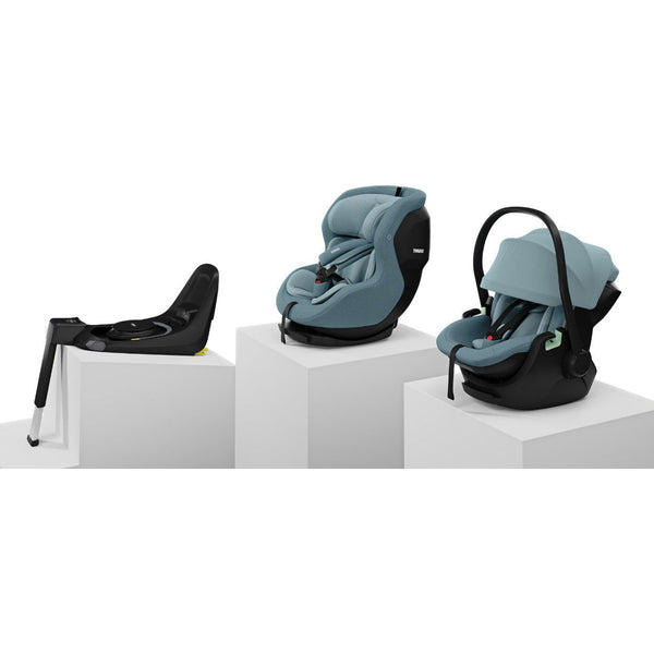 Thule Elm i-Size Kindersitz Light Grey