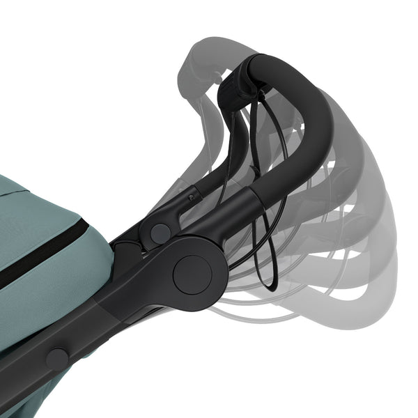 Thule Urban Glide 3 Mist Green + Carry Cot