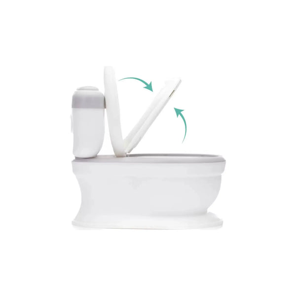 Fillikid Töpfchen Mini Toilette Marlin grau / weiß