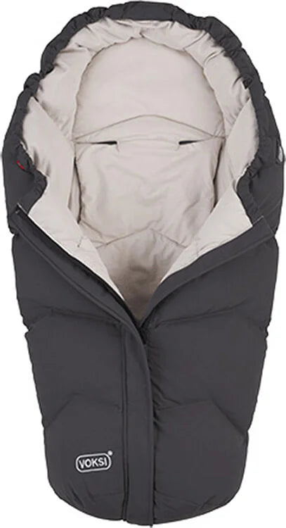 Voksi Move Fußsack - Grey Cream