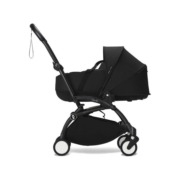 Stokke® YOYO³ Black / Black + Stokke Cot Black