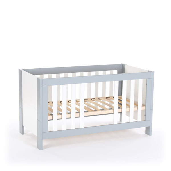 Babybay Kinder-, Baby- und Beistellbett All in One 70x140,hellgrau/ weiß lackiert + Matratze (Kopie)
