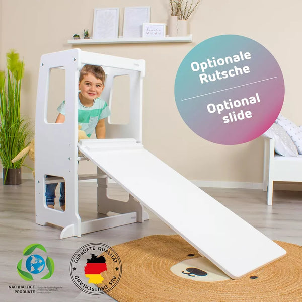 BabyBay Lernturm Natur lackiert