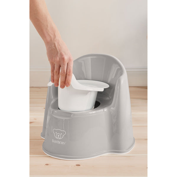 BabyBjörn Töpfchen Tiefgrün / White