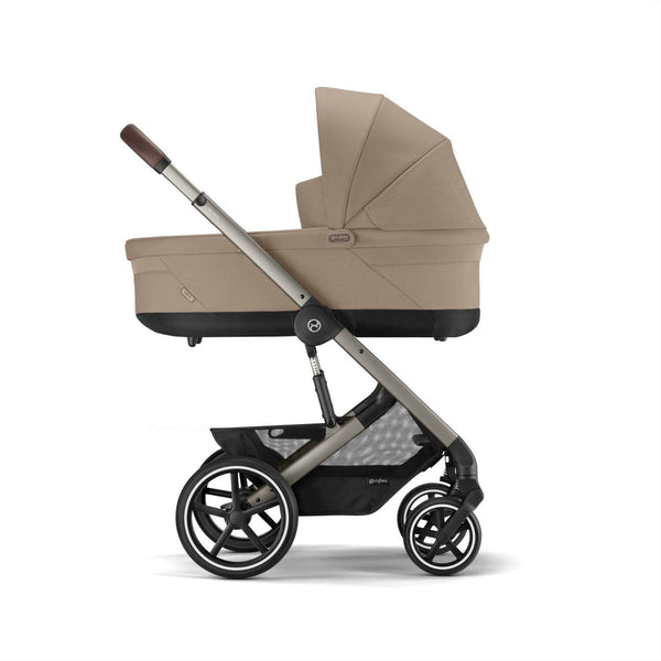 Cybex Balios S Lux Almond Beige (Gestell Taupe)