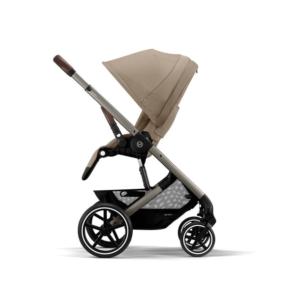 Cybex Balios S Lux Almond Beige (Gestell Taupe)