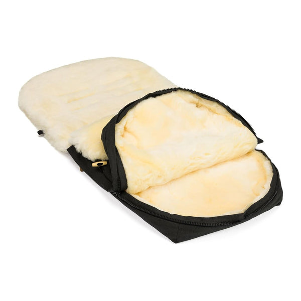 Fußsack Bernina Lammfell Style Ebenholz