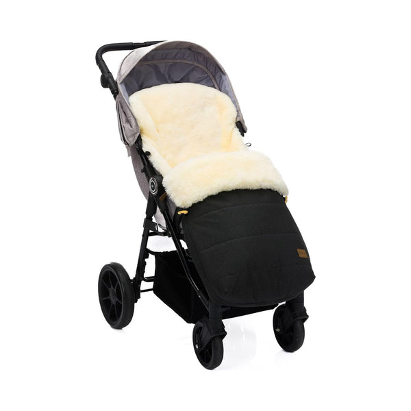 Fußsack Bernina Lammfell Style Ebenholz