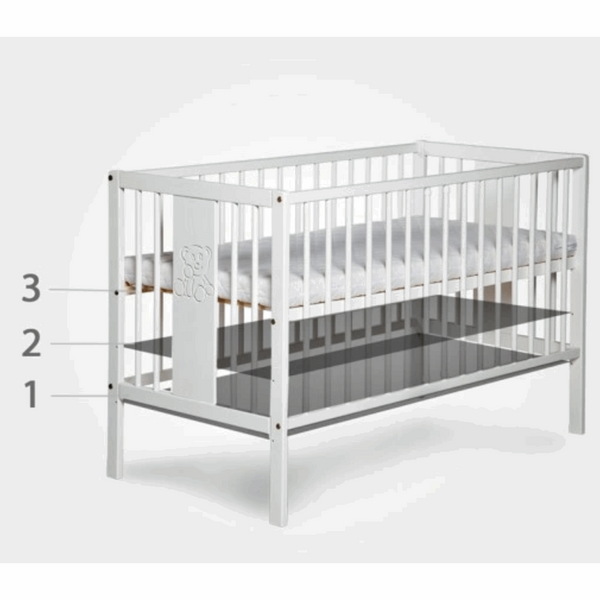 BETT DALIA 60x120 WEISS