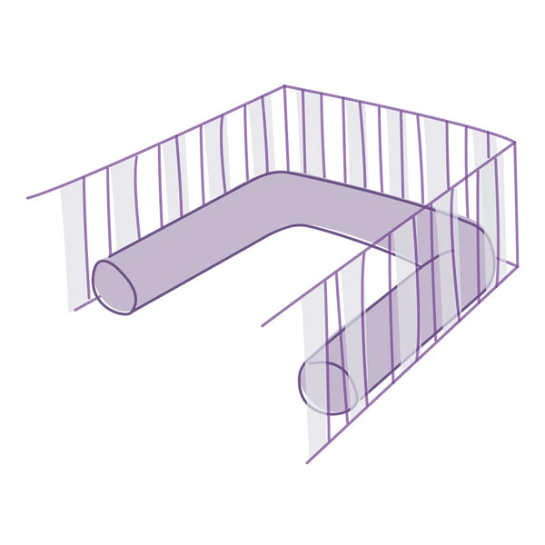 Bettschlange Fische Braun