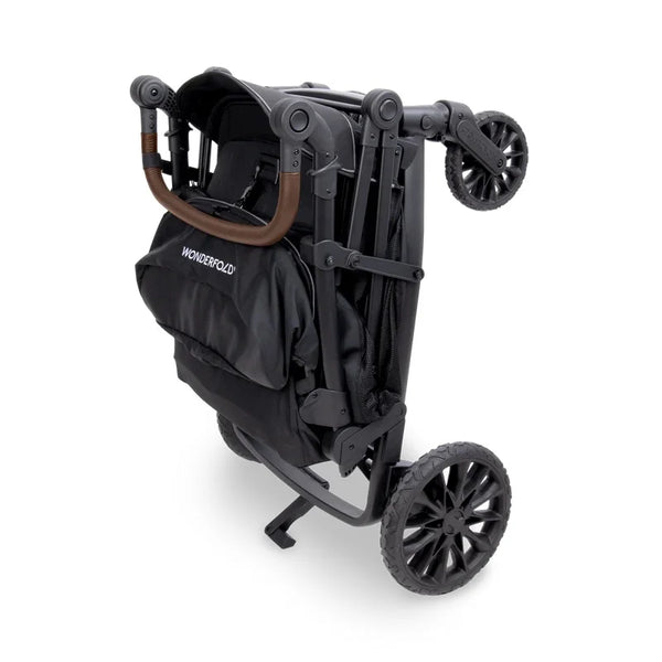 Wonderfold L4 Kinderwagen Black (4 Sitzer)
