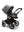 Bugaboo Donkey 5 Mono Gestell (Black) / Stoff (Grau Meliert) / Dach ( Grau Meliert) Ultimate Bundle