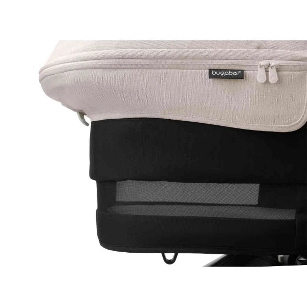 Bugaboo Donkey 5 Twin Gestell (Graphit) / Stoff (Mitternachtsschwarz) / Dach (Mitternachtsschwarz) All-in-One Set