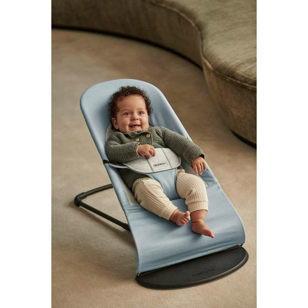 BabyBjörn Babywippe Balance Soft Blau/ Grau