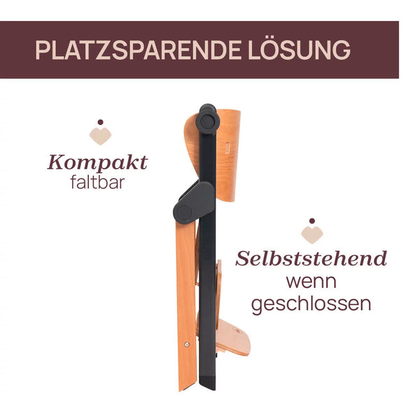 Chicco Hochstuhl Meraviglia Buche/Black 4in1