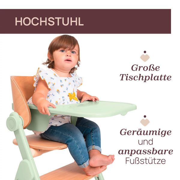 Chicco Hochstuhl Meraviglia Buche/Green 4in1